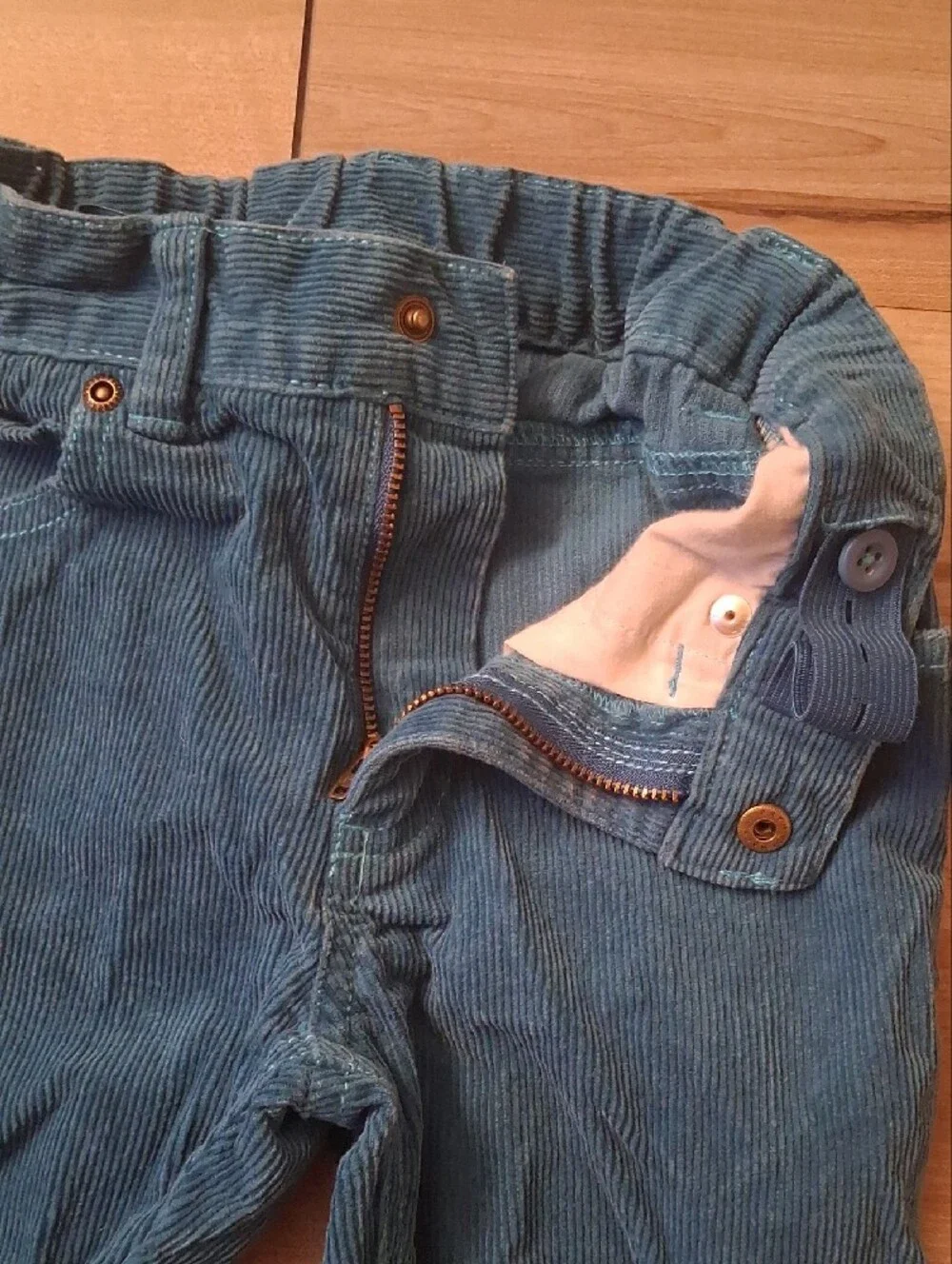 Gymboree Teal Corduroy Pants Preppy Boys Size 6 (L)